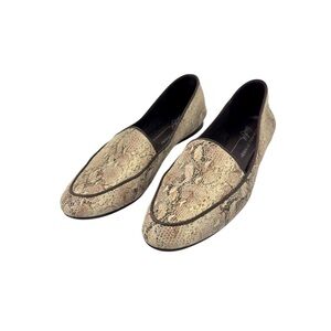 Vintage Donald J Pliner Vintage Snakeskin Loafers, Made in Italy – Size 7.5